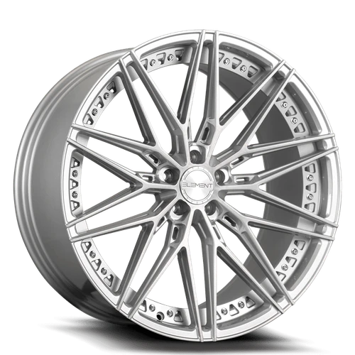 Element ELFF02 Wheels Rims 20x10.5 5x114.3 Brushed Silver 42mm | ELFF02201055114+42BR/S