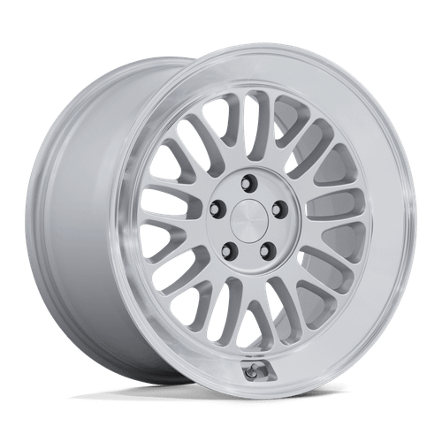 Rotiform RC214 SCP Wheels Rims 18x10.5 5x114.3 Gloss Silver w/ Diamond Cut Lip 35mm | RC214SE18051235
