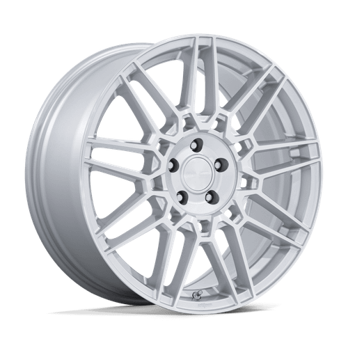 Rotiform RC215 TDX Wheels Rims 19x8.5 5x114.3 Silver w/ Machined Face 35mm | RC215SD19851235