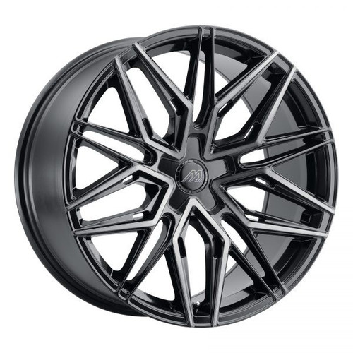 Mach MF.6 Wheels Rims 20x10 5x112 Gloss Carbon Black w/ Undercut 42mm | MF6-2010II42FGCBL