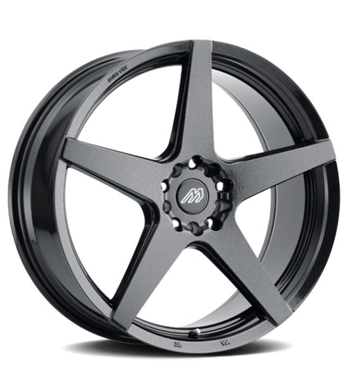 Mach MP.52 Wheels Rims 18x8 5x112 5x114.3 Gloss Black 35mm | MP52-1880I35FGLBL