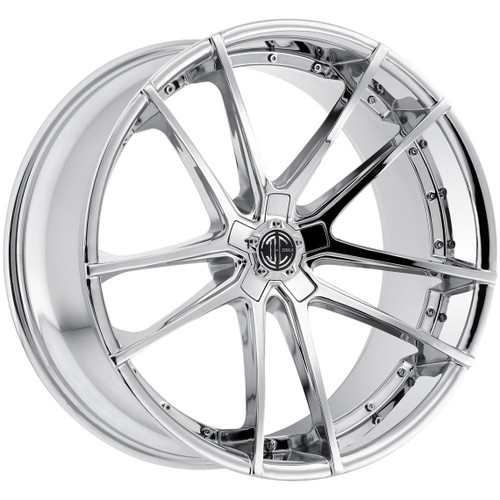 2Crave No.34 Wheels Rims 20x8.5 Blank Custom Drilled Chrome 35mm | N34-2085Z35JC
