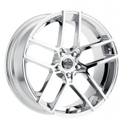 2Crave No.54 Wheels Rims 20x10.5 5x114.3 Chrome 42mm | N54-2015LL42JC