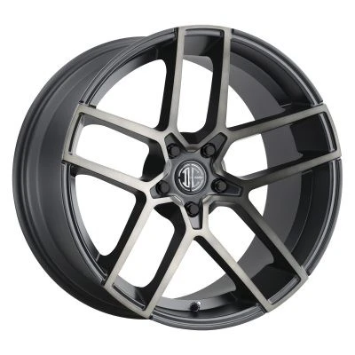 2Crave No.54 Wheels Rims 22x9 Blank Custom Drilled Gloss Carbon Black 15mm | N54-2290Z15JGCB