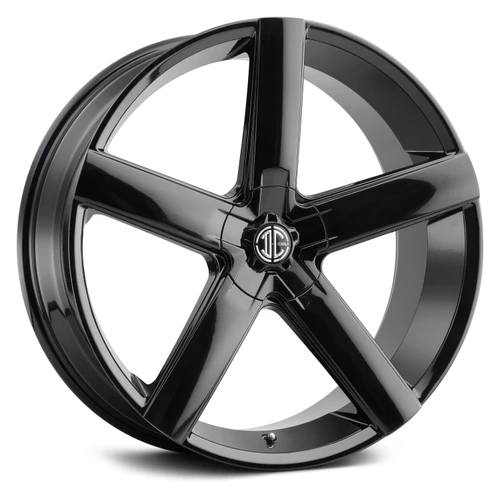 2Crave No.55 Wheels Rims 18x8 5x100 5x114.3 Gloss Black 35mm | N55-1880D35FGB
