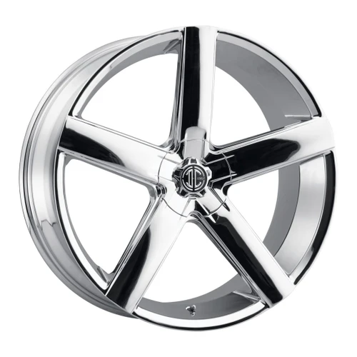 2Crave No.55 Wheels Rims 20x8.5 5x112 5x114.3 Chrome 35mm | N55-2085I35JC