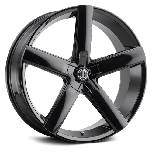 2Crave No.55 Wheels Rims 20x8.5 5x112 5x114.3 Gloss Black 35mm | N55-2085I35JGB