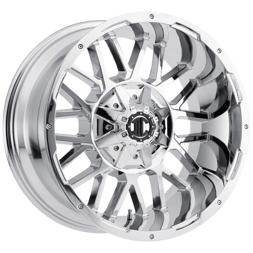 Xtreme NX-12 Wheels Rims 20x9 Blank Custom Drilled Chrome 0mm | NX12-2090ZL+0XC