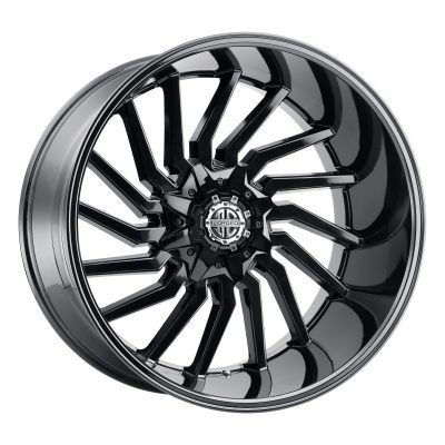 Xtreme NX-26 Wheels Rims 20x10 Blank Custom Drilled Midnight Black -25mm | NX26-2010ZL-25XMB