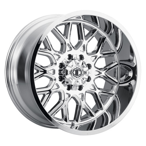 Xtreme NX-30 Wheels Rims 22x10 8x180 Chrome -25mm | NX30-2210WW-25XC