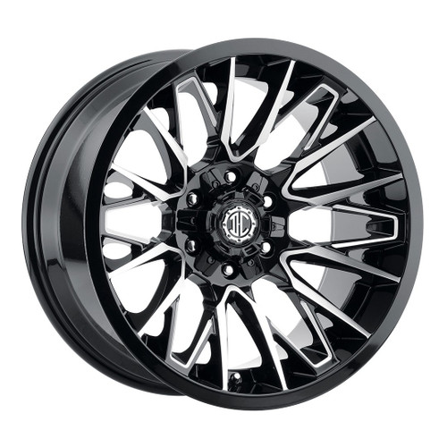 Xtreme NX-31 Wheels Rims 20x10 Blank Custom Drilled Midnight Black w/ Diamond Cut Face -12mm | NX31-2010ZS-12PBFX