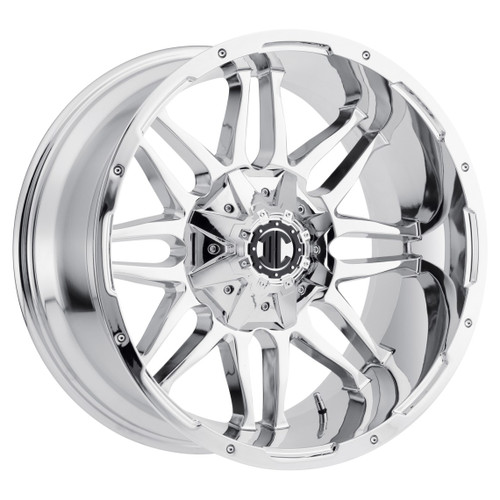 Xtreme NX-9 Wheels Rims 20x9 Blank Custom Drilled Chrome 0mm | NX9-2090ZL+0XC