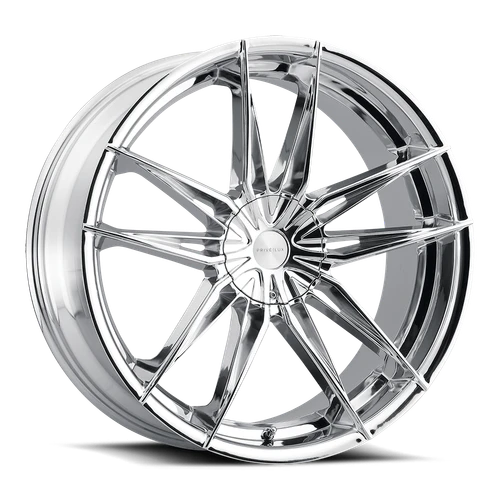 Prive Lux PL.4 Wheels Rims 20x8.5 Blank Custom Drilled Chrome 35mm | PL4-2085Z35JC