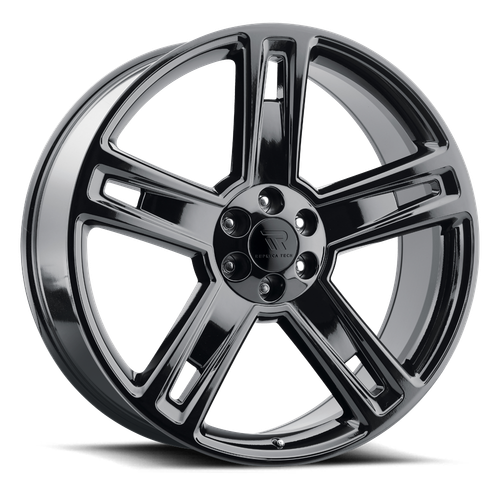 Replica Tech RT-18 Wheels Rims 26x10 6x139.7 Gloss Black 24mm | RT18-2610XX24LGB