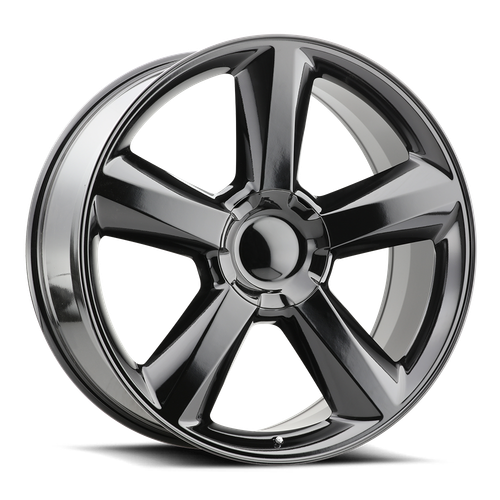 Replica Tech RT-20 Wheels Rims 22x9 6x139.7 Gloss Black 24mm | RT20-2290XX24LGB