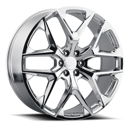 Replica Tech RT-28 Wheels Rims 22x9 6x135 Chrome 28mm | RT28-2290UU28PCH