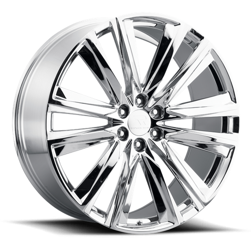 Replica Tech RT-41 Wheels Rims 22x9 6x139.7 Chrome 28mm | RT41-2290XX28LCH
