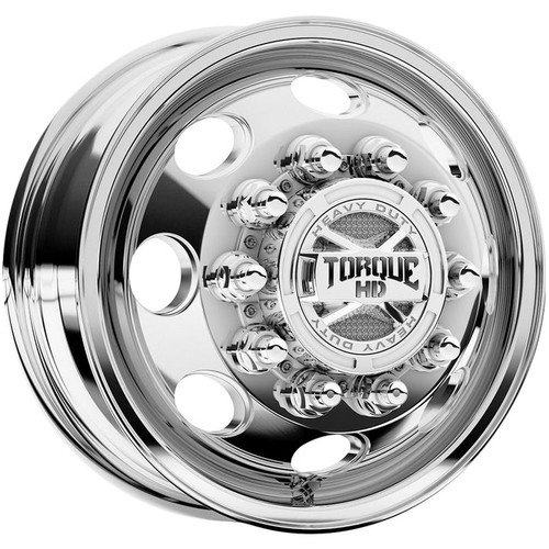 Torque Dually TW612F Revolver Wheels Rims 20x8.25 10x225 Polished 134mm | TW612F-20822502+134