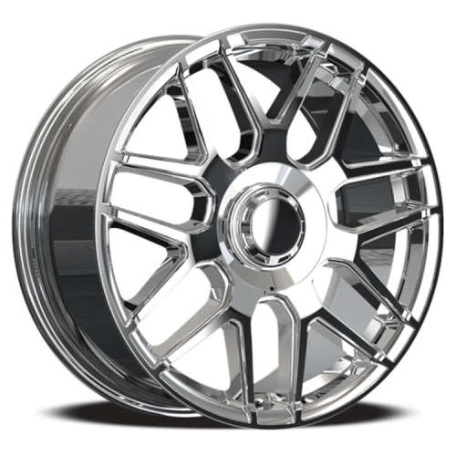 Replica MB02 Wheels Rims 20x8.5 5x112 Chrome 35mm | REPMB0220855112+35A-C