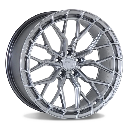 Traklite FT124 Wheels Rims 20x8.5 5x114.3 Hyper Silver 38mm | TLFT124416