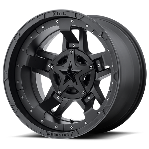 Xd Xd827 Rockstar Iii Wheel 17x9 5x114.3 & 5x127 Matte Black -12mm - FREE T-SHIRT INCLUDED! | XD82779054712N