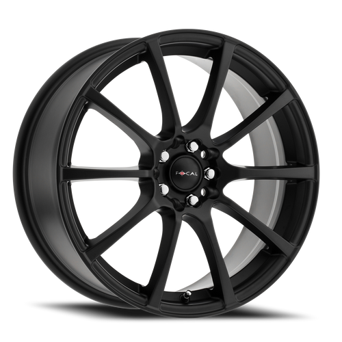 Focal 448Sb F-20 Wheel 18x8 5x100 & 5x114.3 Satin Black 40mm | 448-8818SB+40