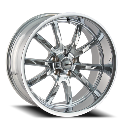 Ridler 650 Wheel 20x8.5 5x127 Chrome 0mm | 650-2873C