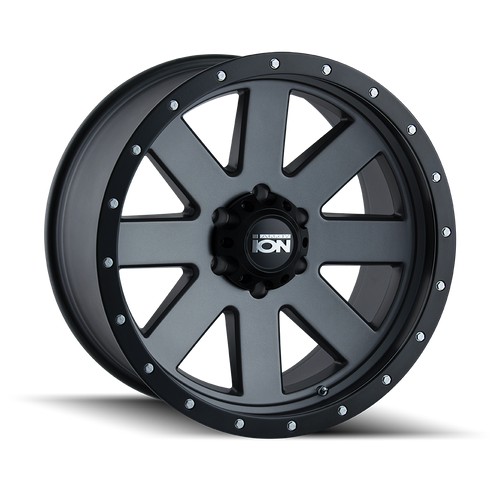Ion 134 Wheels Rims 18x10 5x127 Matte Gunmetal -19mm | 134-8173MG