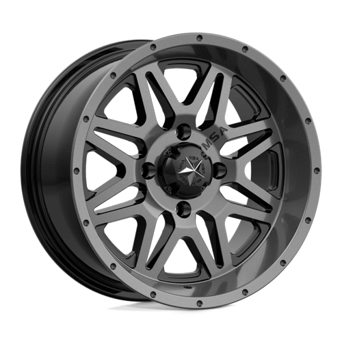 MSA Offroad UTV M26 Vibe 14x7 Gray Wheels Rims 4x136 - 4x137 0 | M26-04737