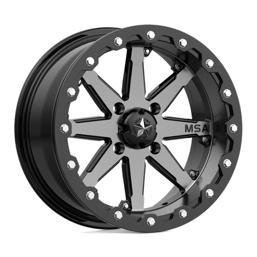 MSA Offroad UTV M21 Lok 15x7 Charcoal Tint Wheels Rims 4x110 0 | M21-05710