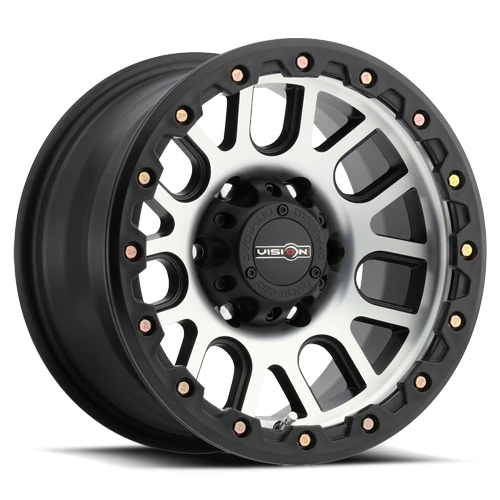 Vision Nemesis 111 Wheel 20x9 8x180 Matte Black Machined Face 10mm | 111-2987MF10