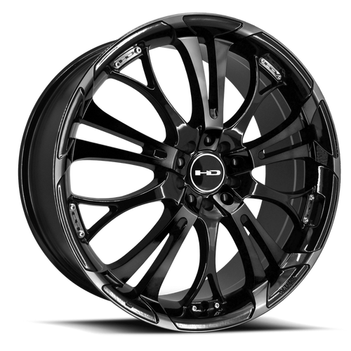 Hd Spinout Wheel 20x8 5x114.3 & 5x120 Gloss Black 35mm | SO20806435AGB