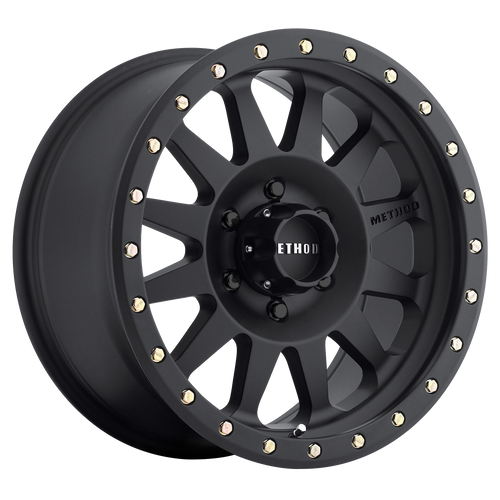 Method Race 304B Double Standard Wheels Rims 15x8 6x139.7 Matte Black -24mm | MR30458060524N