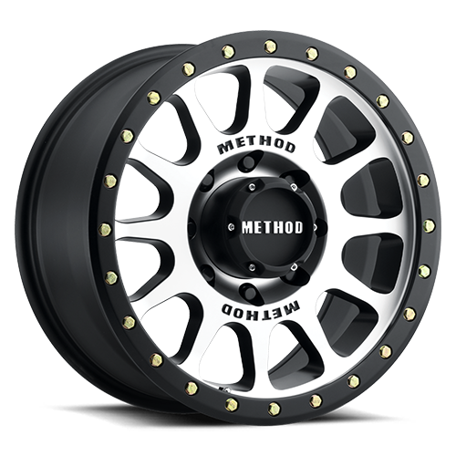 DOORBUSTER PRICING! - Method Race 305Mb Nv Wheel 17x8.5 8x165.1 Machined w/ Matte Black Lip 0mm - FREE T-SHIRT INCLUDED! | MR30578580300