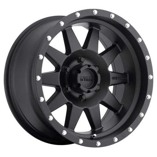 Method Race 301B The Standard Wheels Rims 16x8 6x139.7 Matte Black 0mm | MR30168060500