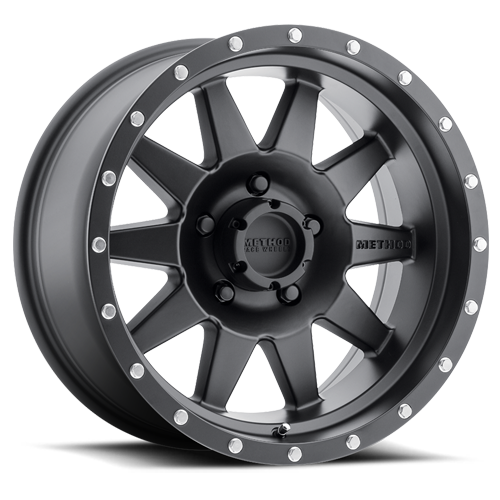 DOORBUSTER PRICING! - Method Race 301B The Standard Wheel 18x9 5x139.7 Matte Black -12mm - FREE T-SHIRT INCLUDED! | MR30189055512N