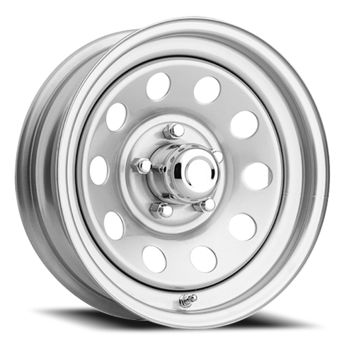 Pacer Silver Mod 229S Wheel Silver 16X6 8x6.5 (8x165.1) 0mm Offset | 229S-6580-1