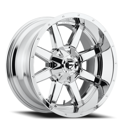 Fuel D536 Maverick Wheel 20x12 5x139.7 & 5x150 Chrome -44mm - FREE T-SHIRT INCLUDED! | D53620207047