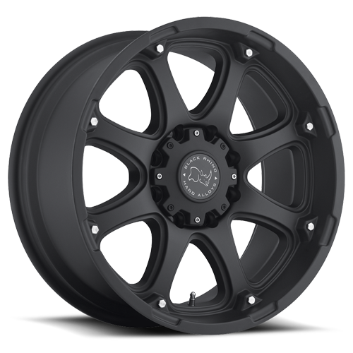 Black Rhino Glamis Wheel 18x9 8x165.1 Matte Black -12mm - FREE T-SHIRT INCLUDED! | 1890GLA-28165M22
