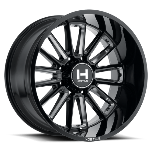 Hostile Predator Wheel 20x12 8x180 Blade Cut -44mm | H115-2012818047B
