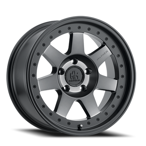 DOORBUSTER PRICING! - Mayhem Prodigy Wheel - 17x9 5x127 Matte Black Machined -6mm | 8300-7973TM