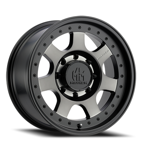 DOORBUSTER PRICING! - Mayhem Prodigy Wheel - 18x9 8x165.1 Matte Black Machined 0mm | 8300-8981TM