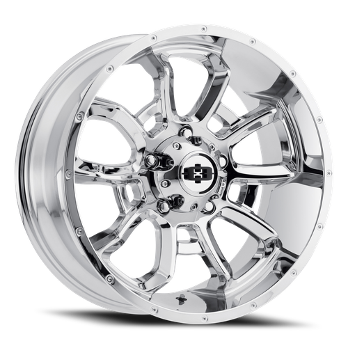 Vision Bomb 415 Wheel 20x12 5x127 Chrome -51mm | 415-20273C-51