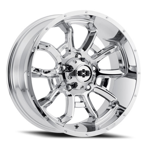 Vision Bomb 415 Wheel - 20x10 6x139.7 Chrome -25mm | 415-20084C-25