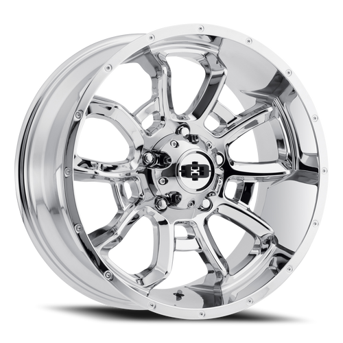 Vision Bomb 415 Wheel 20x10 8x165.1 Chrome -25mm | 415-20081C-25