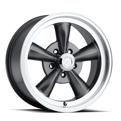 Vision Legend 5 141 Wheel 17x8 5x139.7 Gunmetal With Machined Lip 0mm | 141H7885GM0