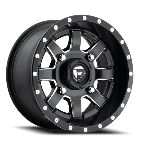 Fuel D538 Maverick Atv Utv Wheel 14x7 4x156 Matte Black Milled 38mm - FREE T-SHIRT INCLUDED! | D5381470A554