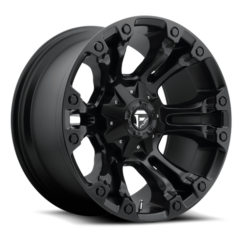 Fuel D560 Vapor Wheel 22x10 6x135 & 6x139.7 Matte Black 10mm - FREE T-SHIRT INCLUDED! | D56022009857