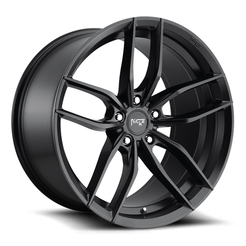 Niche M203 Vosso Wheel 20x10 5x112 Matte Black 40mm - FREE T-SHIRT INCLUDED! | M203200044+40