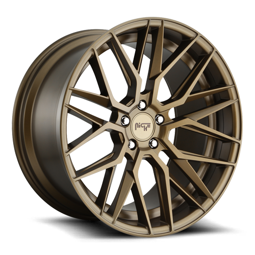 Niche M191 Gamma Wheel 19x8.5 5x120 Matte Bronze 35mm - FREE T-SHIRT INCLUDED! | M191198521+35